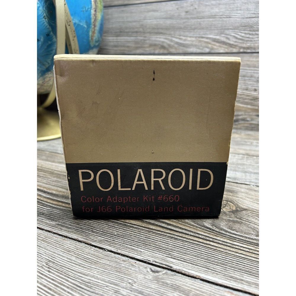 Vintage Photography POLAROID Color Adapter Kit #660 J66 Land Camera